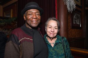 Chuck Cooper and Deborah Brevoort Photo