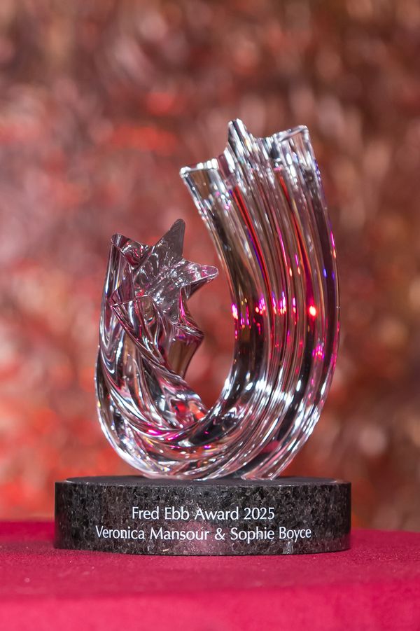The 2025 Fred Ebb Award Photo