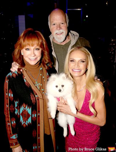 Reba McEntire, Rex Linn, "Adam" and Kristin Chenoweth  Photo