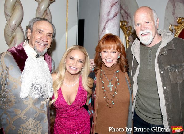 F. Murray Abraham, Kristin Chenoweth, Reba McEntire and Rex Linn Photo