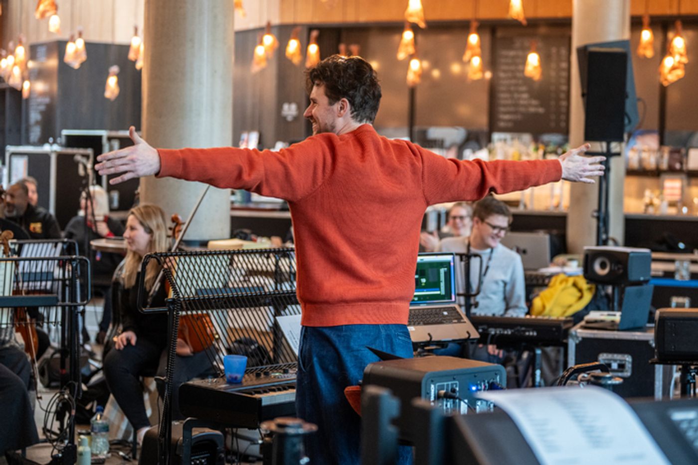 Photos: INTO THE WOODS Sitzprobe at the Bridge Theatre  Image