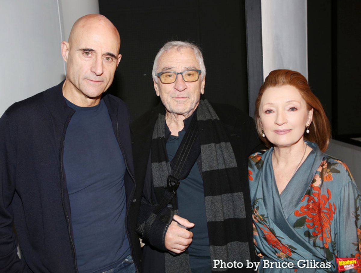 Mark Strong, Robert DeNiro, Lesley Manville at 