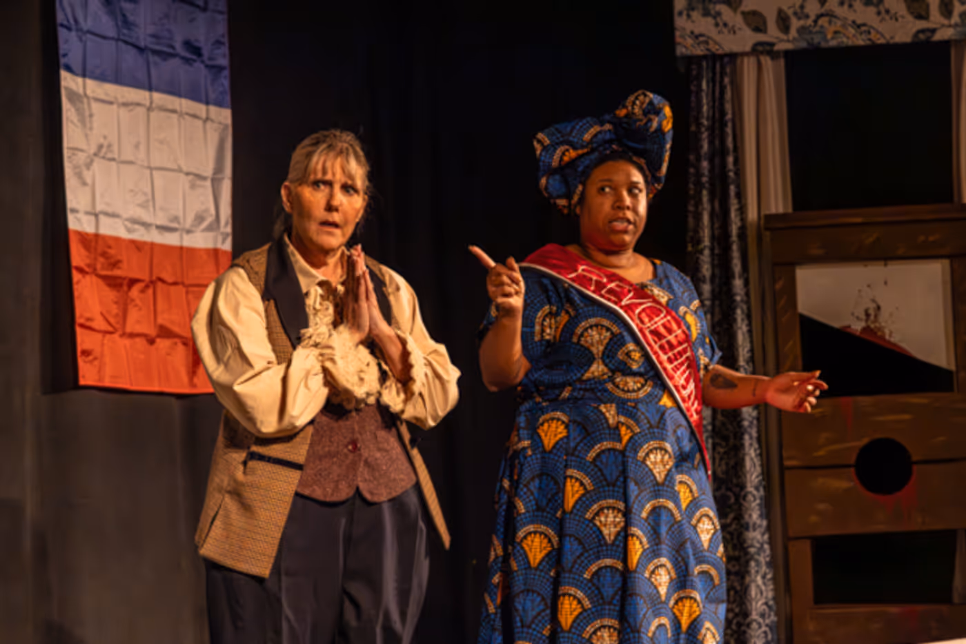 Photos: First look at Curtain Players’ THE REVOLUTIONISTS  Image