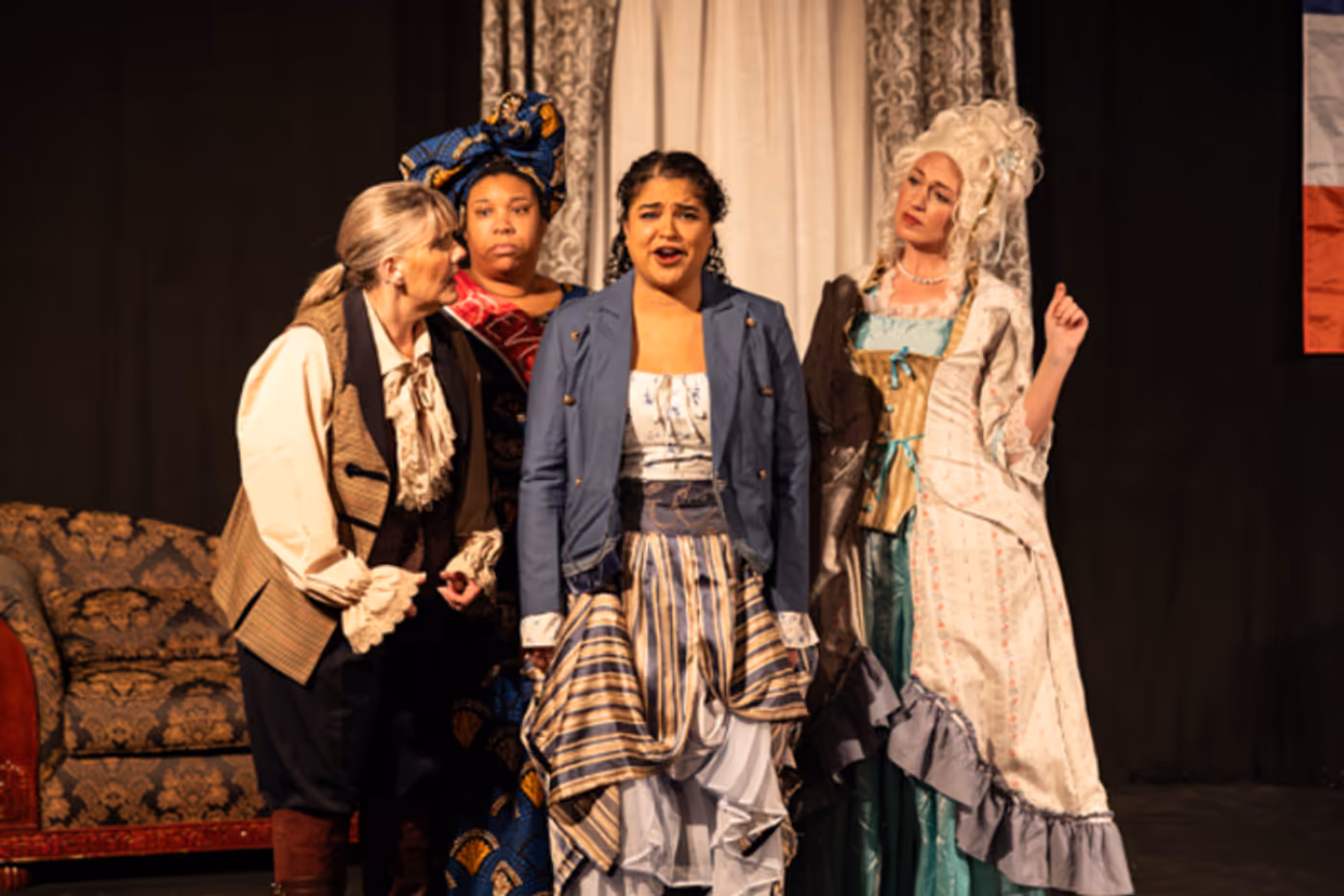 Photos: First look at Curtain Players’ THE REVOLUTIONISTS  Image