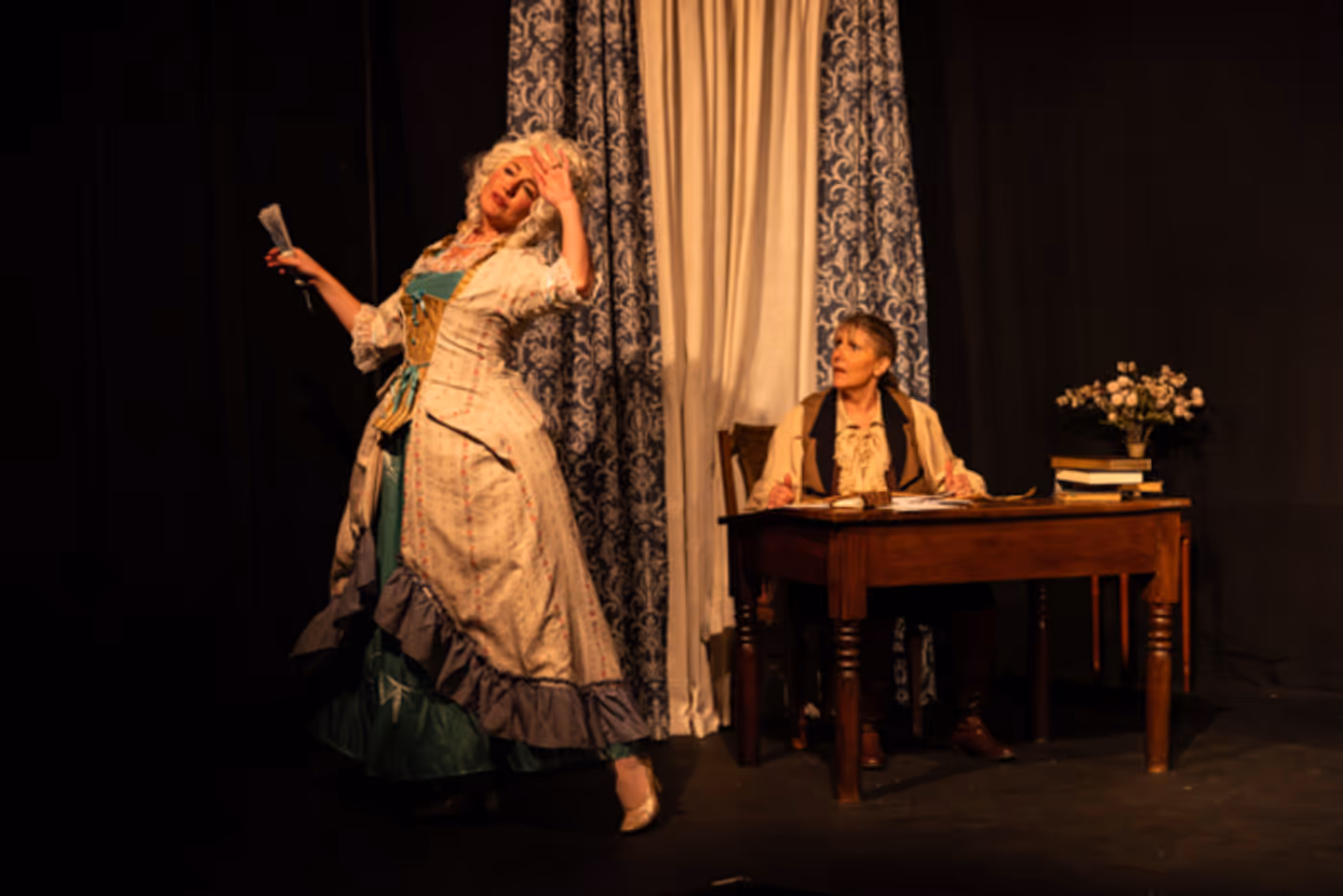 Photos: First look at Curtain Players’ THE REVOLUTIONISTS  Image