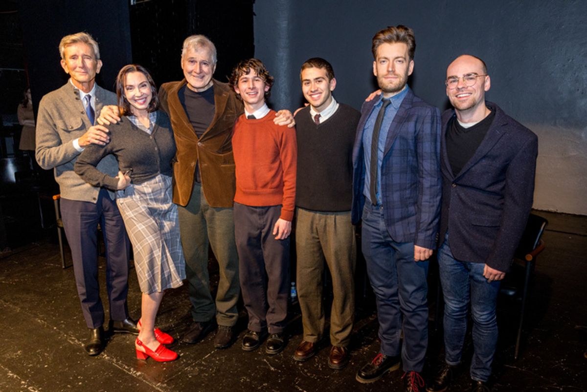 Matt McCoy, Stephanie Courtney, John Patrick Shanley, Gideon Klapow, Noah Denver, Jack Berenholt and director Michael Herwitz at 