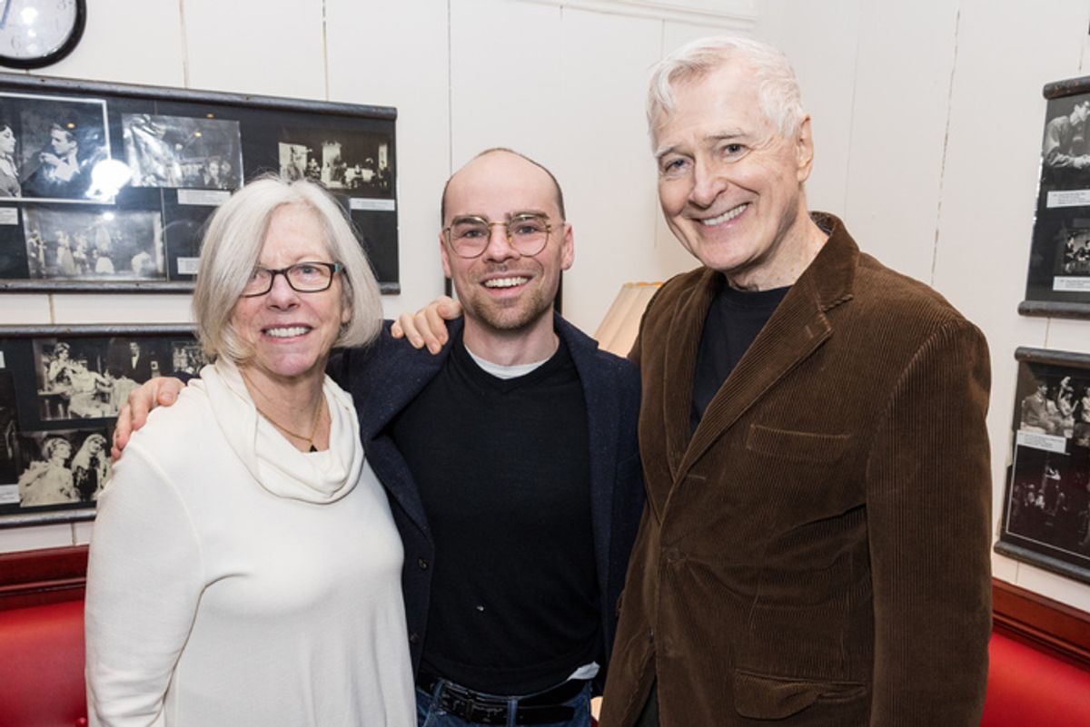 Pamela Moller Kareman, director Michael Herwitz and John Patrick Shanley at 