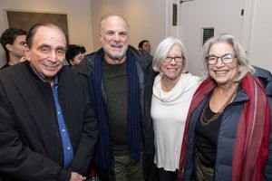 R.L. Stine, Jeffrey Wolf, Pamela Moller Kareman, and Jeany Wolf Photo
