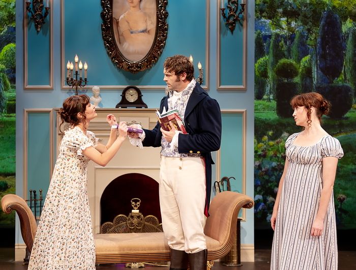 Photos: THE COMPLETE WORKS OF JANE AUSTEN, ABRIDGED at The New Vic Theatre  Image