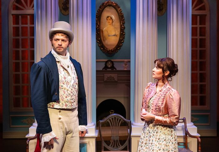 Photos: THE COMPLETE WORKS OF JANE AUSTEN, ABRIDGED at The New Vic Theatre  Image