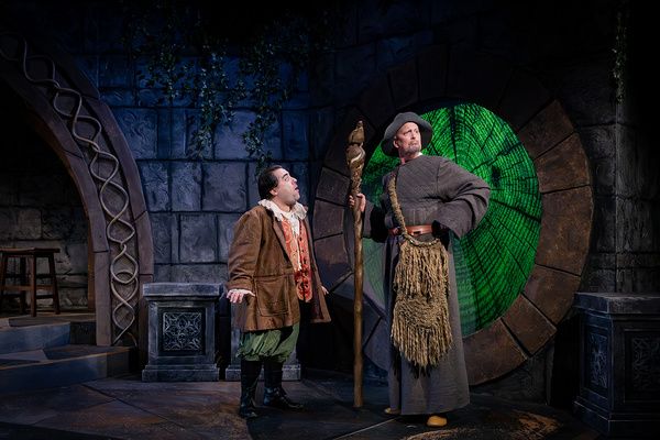 Cody Swanson as BILBO and Matthew Wright as GALDALF  Photo