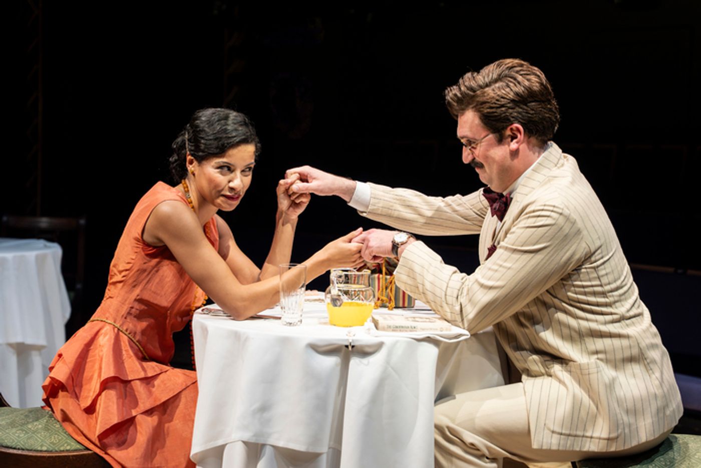 Photos: Patricia Hodge and Robert Bathurst in THE RIVALS  Image