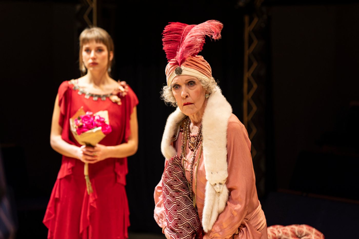 Photos: Patricia Hodge and Robert Bathurst in THE RIVALS  Image