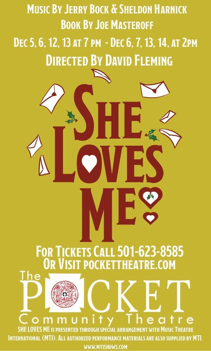 Review: SHE LOVES ME at The Pocket Community Theatre in Hot Springs Review: SHE LOVES ME at The Pocket Community Theatre in Hot Springs Image
