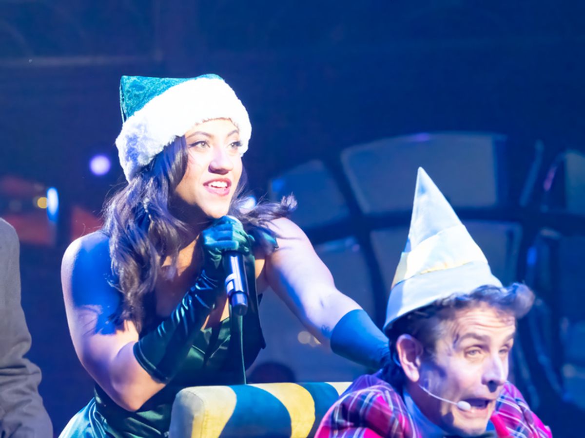 Cheyenne Isabel Wells and Joey McIntyre at 