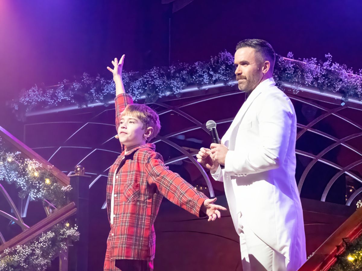 Brayden Gleave and Brian Justin Crum at 