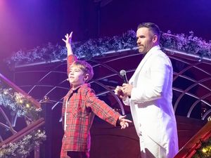 Brayden Gleave and Brian Justin Crum Photo