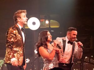 Joey McIntyre, Cheyenne Isabel Wells, and Brian Justin Crum Photo