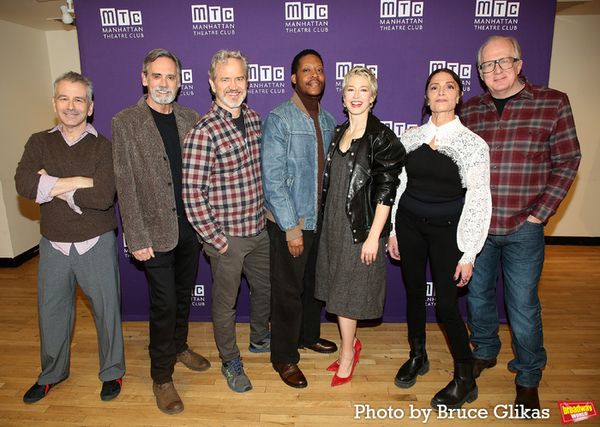 Director David Cromer, Randall Arney, Steve Key, Namir Smallwood, Carrie Coon, Jennif Photo