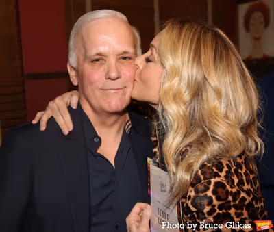 Scott Ellis and Jane Krakowski  Photo