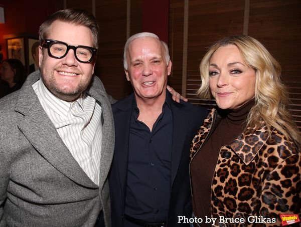 James Corden, Scott Ellis and Jane Krakowski  Photo