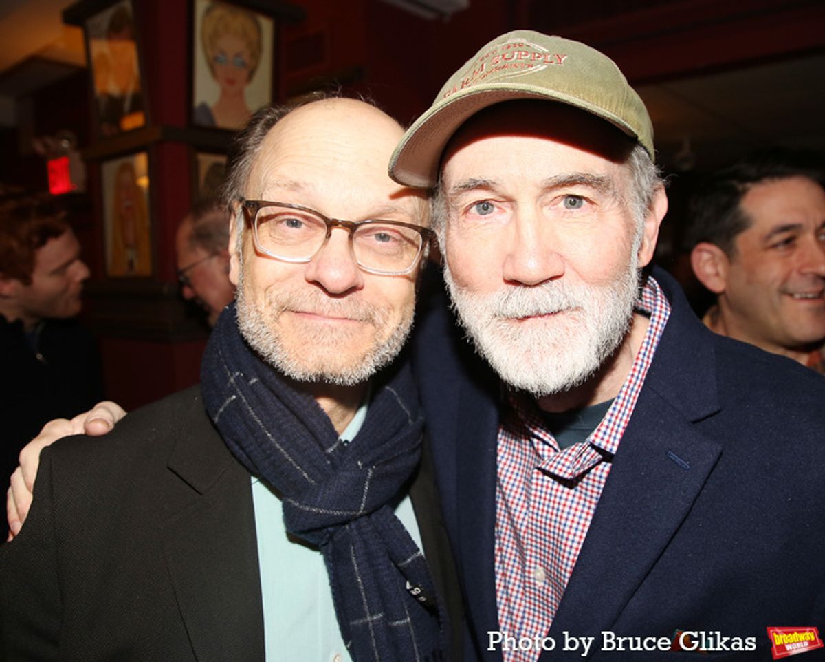David Hyde Pierce and Boyd Gaines at 