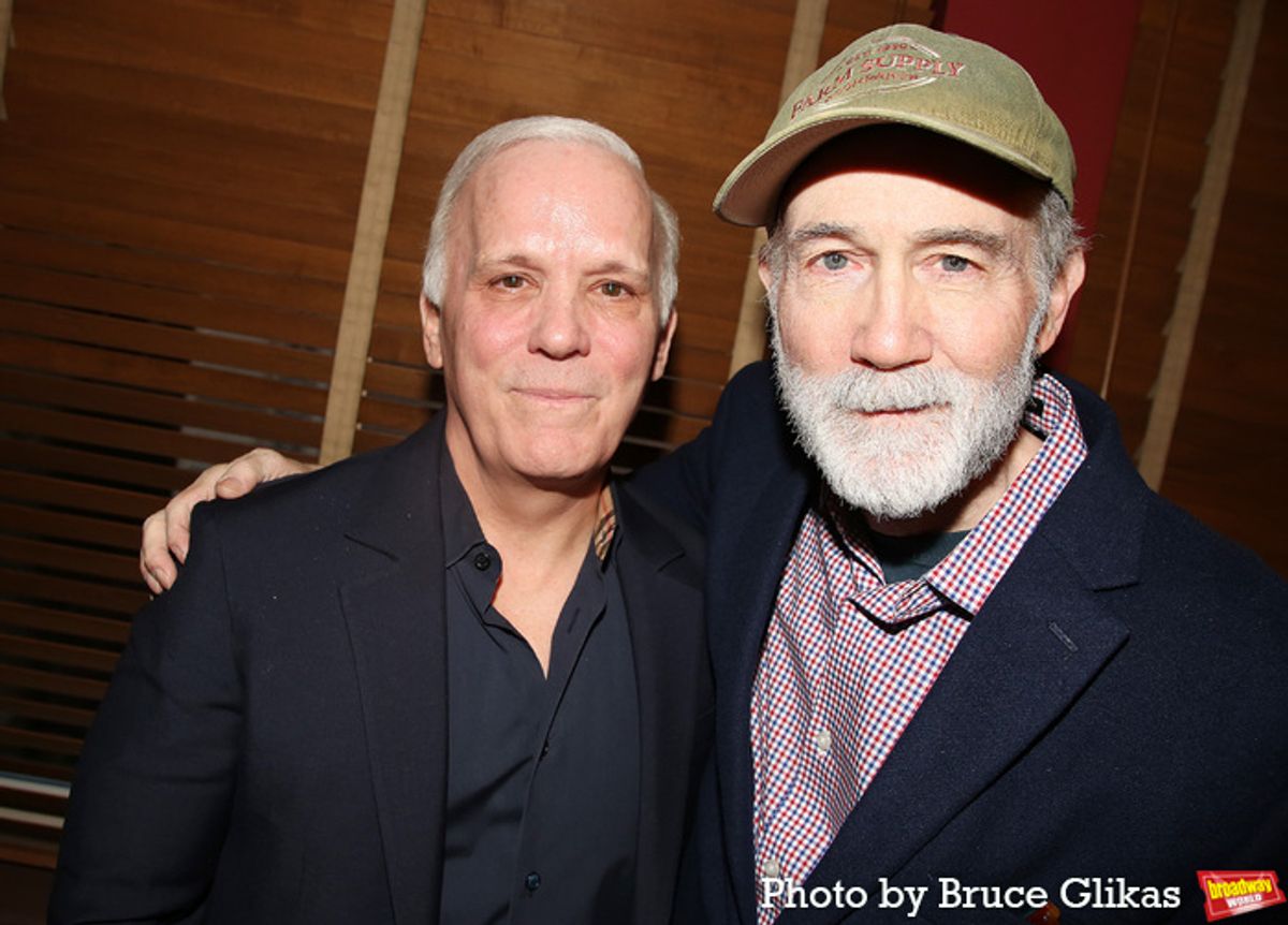 Scott Ellis and Boyd Gaines at 