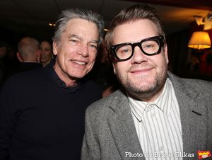 Peter Gallagher and James Corden Photo