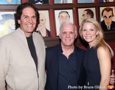Nick Scandalios, Scott Ellis and Kelli O'Hara Photo