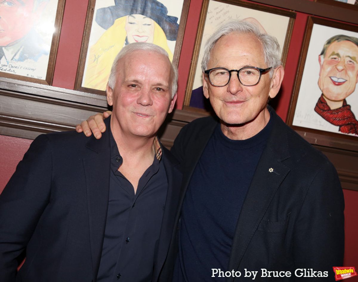 Scott Ellis and Victor Garber at 