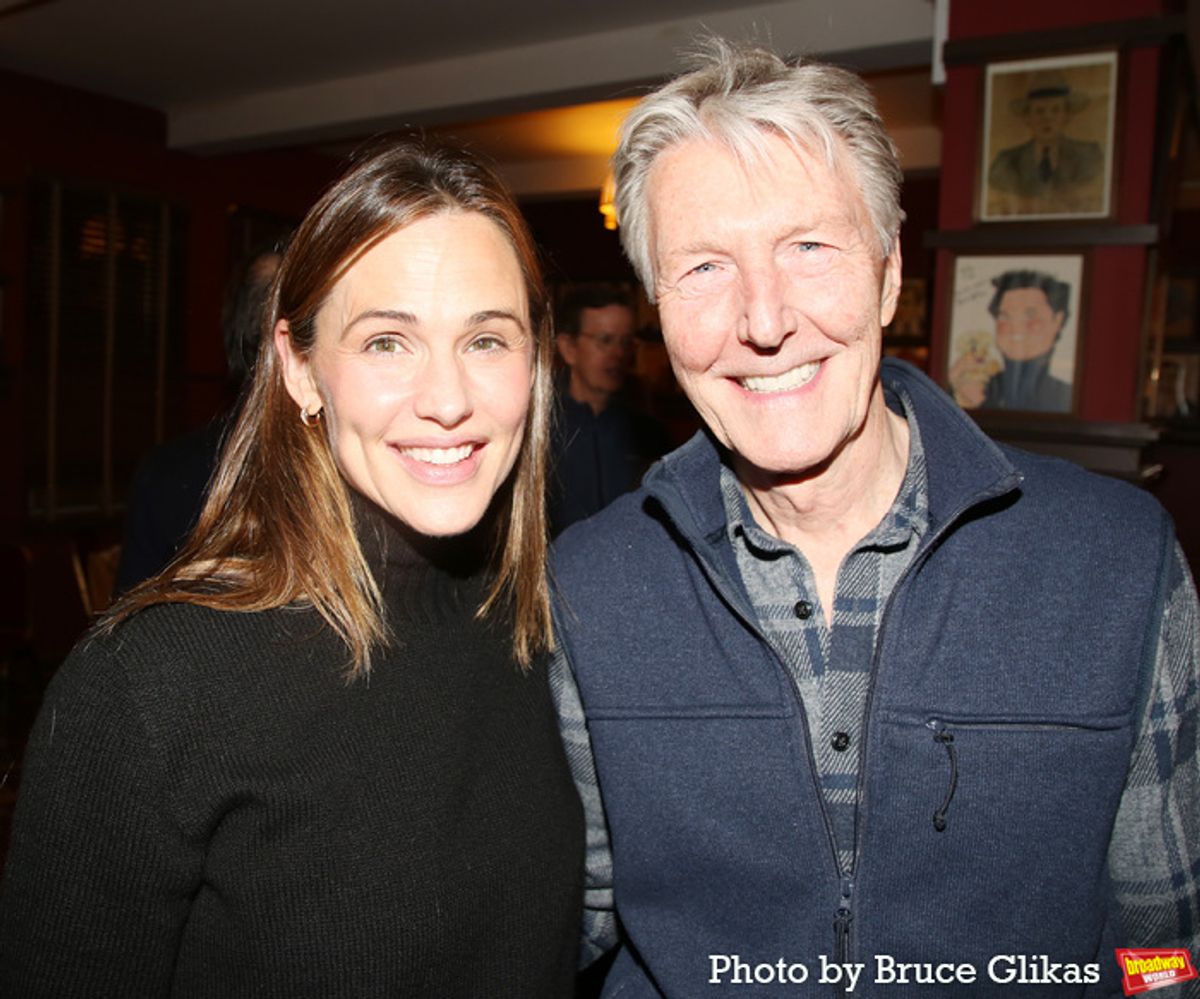 Jennifer Garner and Byron Jennings at 