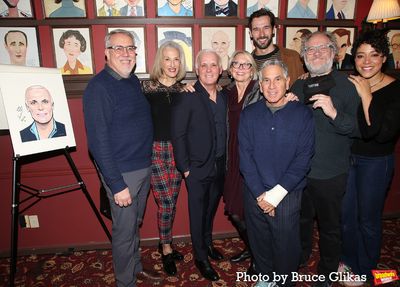 David Chase, Paula Legett-Chase, Scott Ellis, Julie Halston, John Behlmann, Robert Ho Photo