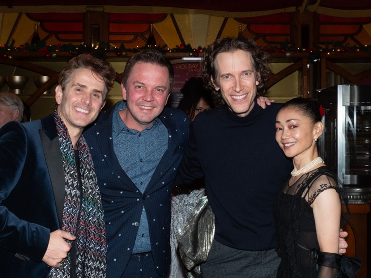 Joey McIntyre, Shane Scheel, Anderson Davis, and Sumie Maeda at 