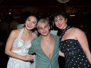 Tina Hidai, Austin Lee, and Jessica Bally Photo