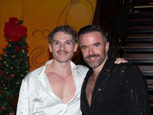 Jesse Vargas and Brian Justin Crum @ BroadwayWorld Jesse Vargas and Brian Justin Crum Photo