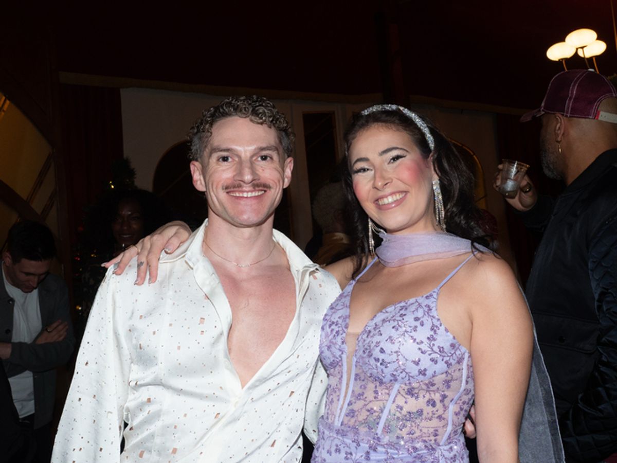 Jesse Vargas and Maeva Feitelson at 