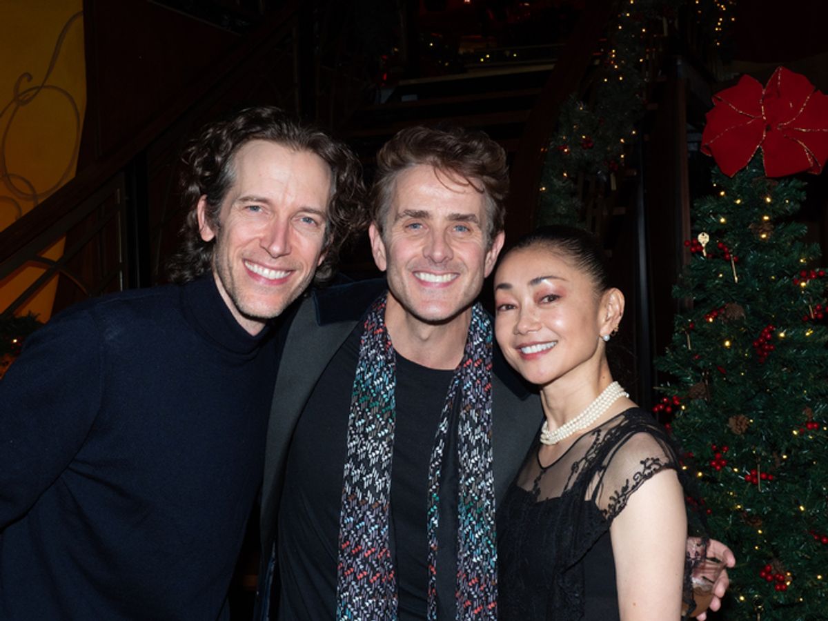 Anderson Davis, Joey McIntyre, and Sumie Maeda at 