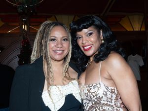 Tracie Thoms and Dionne Gipson @ BroadwayWorld Tracie Thoms and Dionne Gipson Photo