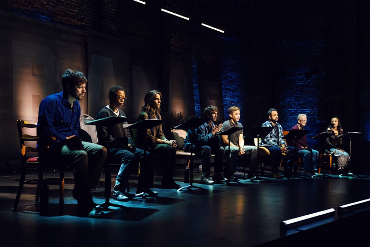 John Gallagher Jr., Samira Wiley, Pooya Mohseni, Brandon Flynn, Conrad Ricamora, Kal Penn, Kathleen Chalfant, Midori Francis at 