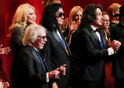 Kiss (Peter Criss, Gene Simmons, and Paul Stanley)  Photo