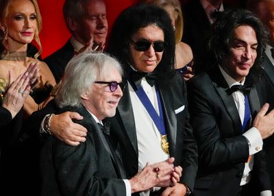 Kiss (Peter Criss, Gene Simmons, and Paul Stanley)  Photo