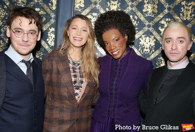 John Skelley as "Harry Potter", Blake Lively, Rachel Christopher as "Hermione Granger Photo