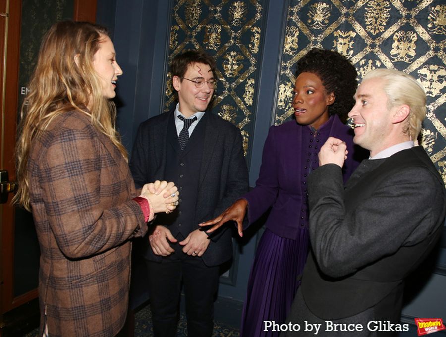 Photos: Blake Lively Visits Tom Felton at HARRY POTTER AND THE CURSED CHILD Image