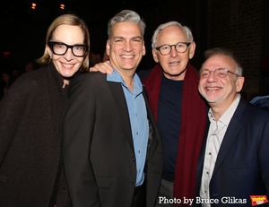 Allison Janney, Producer Lou Mirabal, Victor Garber and Marc Shaiman @ BroadwayWorld Allison Janney, Producer Lou Mirabal, Victor Garber and Marc Shaiman Photo