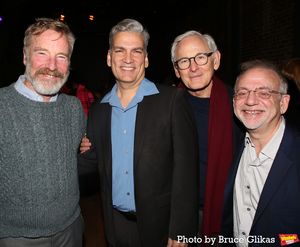 Rainer Andreesen, Producer Lou Mirabal, Victor Garber and Marc Shaiman @ BroadwayWorld Rainer Andreesen, Producer Lou Mirabal, Victor Garber and Marc Shaiman Photo