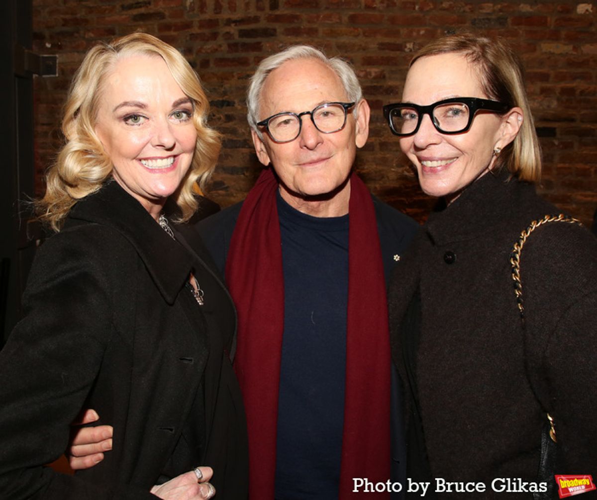 Angie Schworer, Victor Garber and Allison Janney  at 
