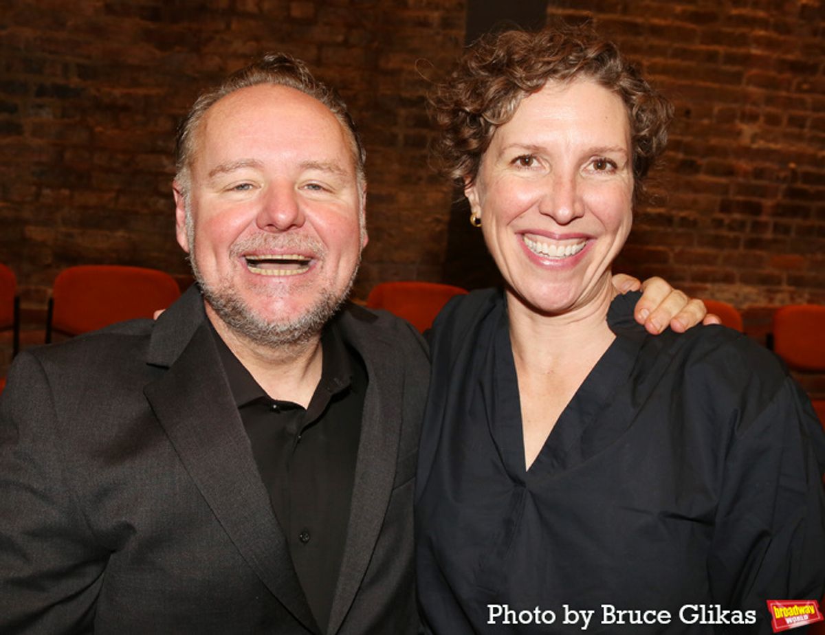 David Nellist and Associate Director Adrienne Kapstein  at 