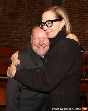 David Nellist and Allison Janney @ BroadwayWorld David Nellist and Allison Janney Photo