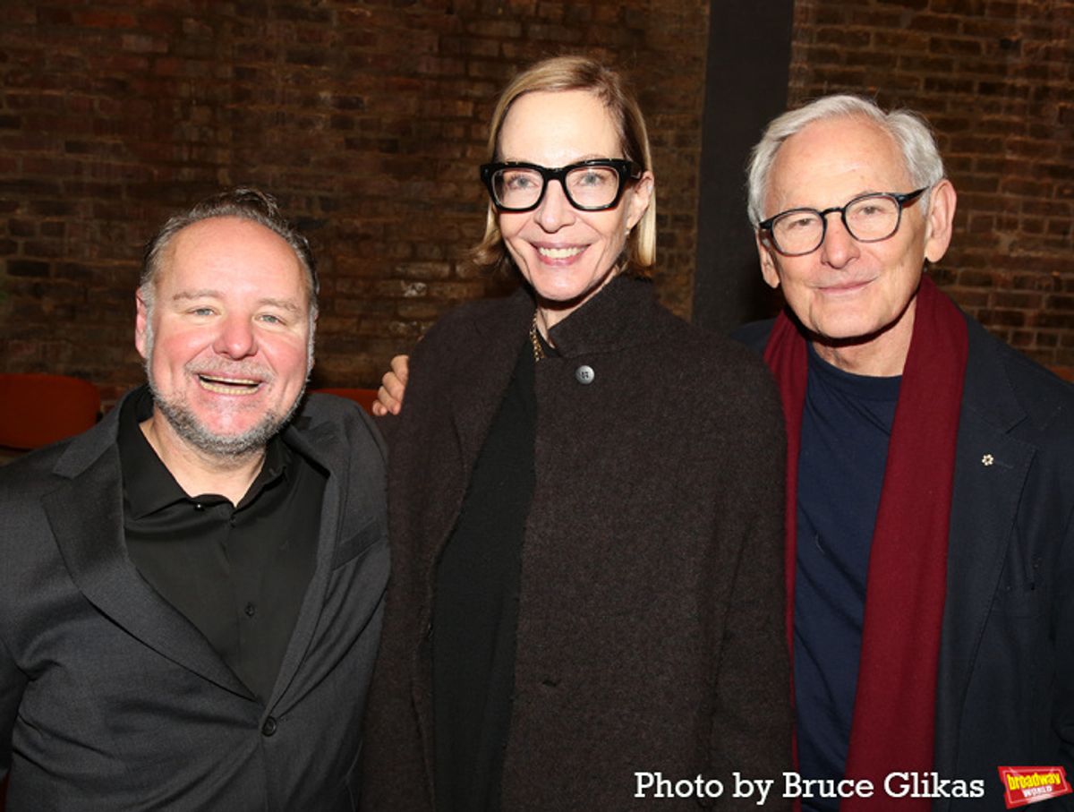 David Nellist, Allison Janney and Victor Garber at 
