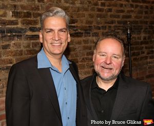 Producer Lou Mirabal and David Nellist @ BroadwayWorld Producer Lou Mirabal and David Nellist Photo